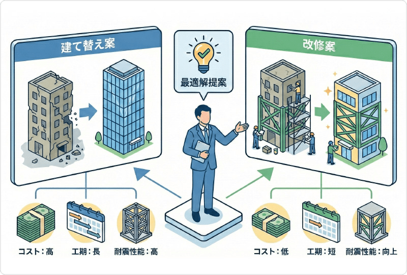 老朽化ビル再生プロジェクト